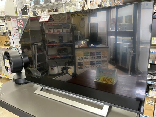 6/22 値下げネット動画対応TV43型液晶テレビ TOSHIBA 東芝43M540X 2020年式2410