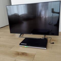 SONYテレビ49型＆SONYBlu-ray Disc