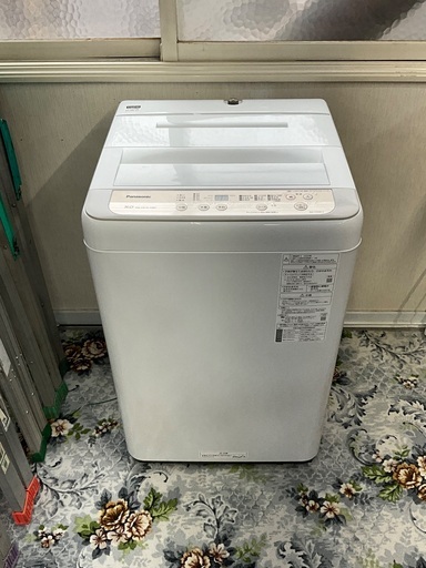 美品 洗濯機 パナソニック 5kg 20年製造 洗浄済み 綺麗です！