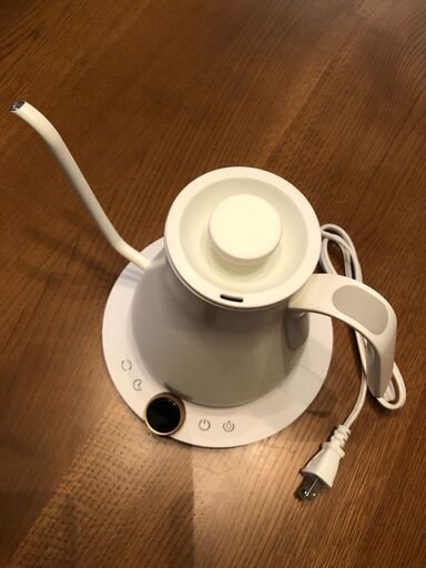 【ケトル】1℃単位で温度調整できます