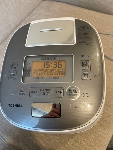 「美品」TOSHIBA 炊飯器