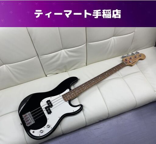 BUSKER'S エレキベース ブラック 黒 バスカーズ 弦楽器 札幌市手稲区