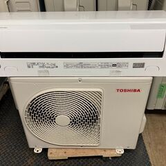 K05287　中古エアコン 東芝 2020年製 主に6畳用 冷房能力 2.2KW / 暖房能力 2.2KW