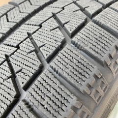 ブリジストン  VRX スタッドレスタイヤ(215/60R16) ホイール(16インチ　6.5J インセット38 PCD114.3)付き4本セット