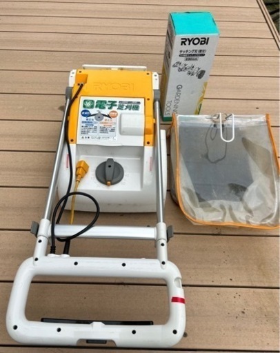 芝刈り機　サッチング刃、やすり付