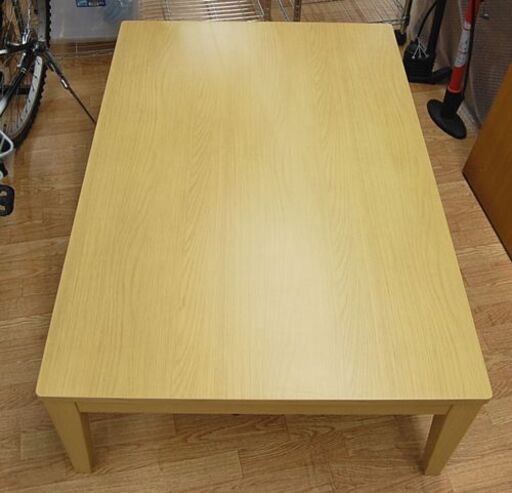 ニトリ コタツ レクシーN 120L 2018年製 ナチュラルカラー 幅1200×奥行  