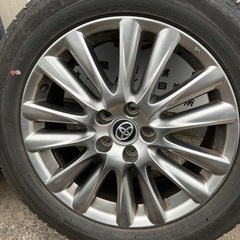 60系ハリアー 純正ホイール スタッドレス 18インチ 2019年製造