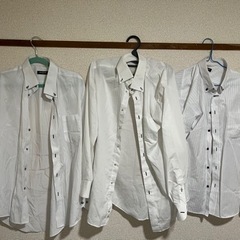白ワイシャツ6枚Lサイズ