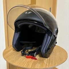 バイク ジェットヘルメット 2りんかん XL