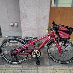 BRIDGESTONE] CFJ(クロスファイヤージュニア)22吋 MTB 7speed/レッド
