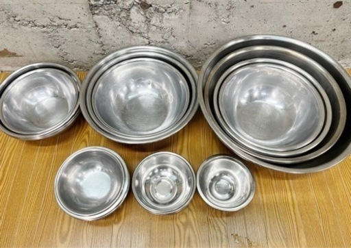 業務用 ボウル まとめて 31点セット 調理器具 大小 - 鍋、グリル 