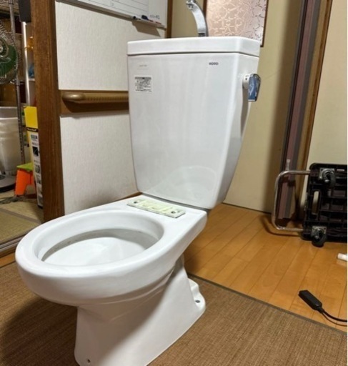美品】TOTO 便器 ウォシュレット用 便座 タンクCS370B
