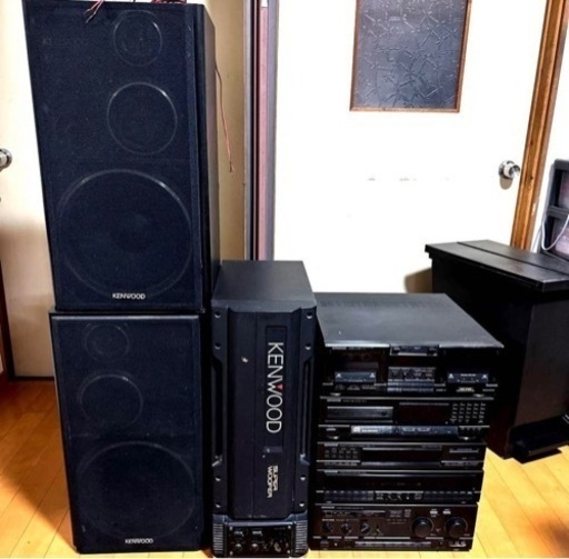KENWOOD ケンウッド ウーハー コンポ カセットデッキ セットデッキ