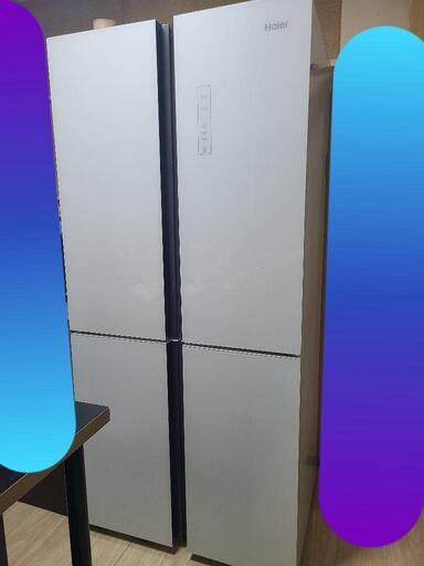 冷蔵庫 Haier JR-NF468A(W)
