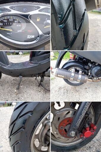 とても良いエンジン。 2018年モデル。 ( SYM)（X-pro）（風）100