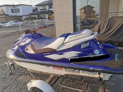 ヤマハGP800ジェットスキー、エスコトレーラー