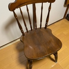【無料0円】家具 椅子 ダイニングチェア2脚セット