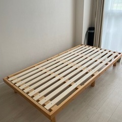 ベッドフレーム　木製　シングル