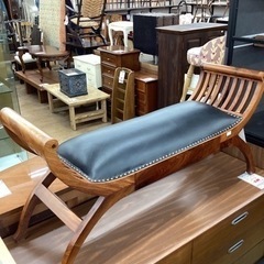KE-20【新入荷 リサイクル品】カルティニベンチ ブラウン×黒