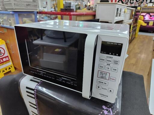 J077★Hzﾌﾘｰ★HITACHI★フラット電子レンジ★HMR-FT183★2020年製