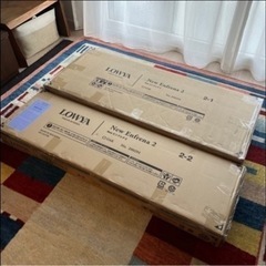 新品未組立て】LOWYA(ロウヤ)収納付きミラーNew Enfrena 2