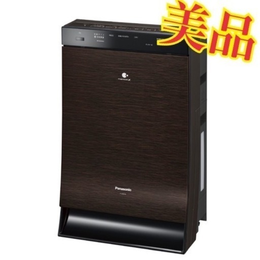 美品‼️【木目調】ナノイーＸPM2.5対応花粉症に加湿空気清浄機 F-VC70XS