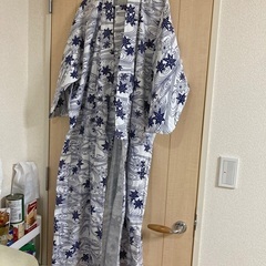 ガーゼの浴衣　寝巻き　着丈130 日本製
