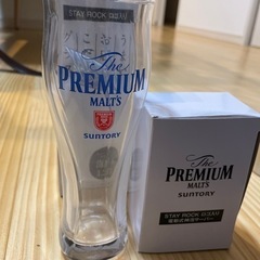 電動式神泡サーバー　グラス　プレミアムモルツ　ビールグラス