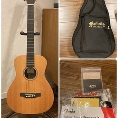 楽器 弦楽器、ギター　リトルマーチン　LX1 専用ケース　お手入...