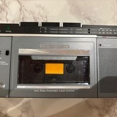【昭和レトロ】National RX-2700 ラジオカセットレコーダー