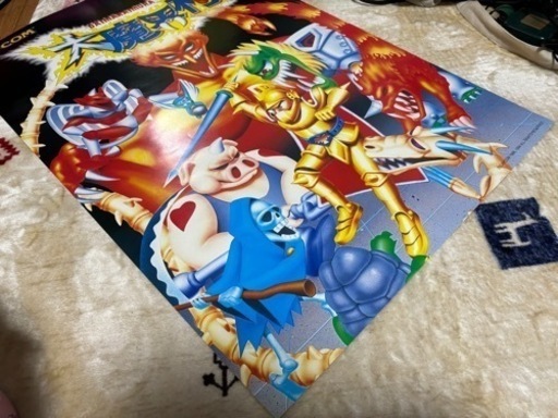 希少　店頭用　大魔界村　CAPCOM　カプコン　販促ポスター 希少店頭用大魔界村CAPCOMカプコン販促ポスター