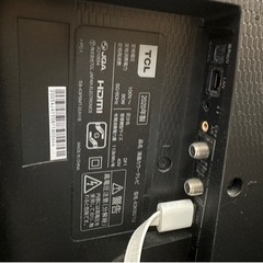 【譲ります】4K対応 43V型テレビ