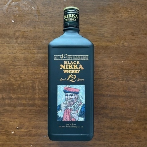 【値下】【終売品】ブラックニッカ　40周年記念