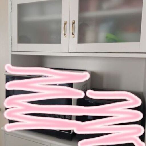 【5/26or27受渡】モモナチュラル 食器棚