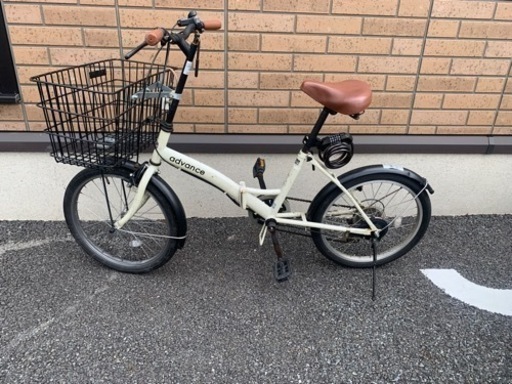 【相模原市】シマノ　折りたたみ自転車　ギア付き