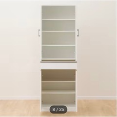 【組み立て前・未使用】収納 食器棚