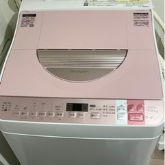 シャープ　ES-TX750-P 縦型洗濯乾燥機 