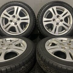 【TOYO GARIT GIZ 155/65R14】スタッドレス【ダイハツ 純正ホイール 14インチ 4本 4.5J4HPCD100+45】バリ溝 タント ムーヴ等　(MTC514)クレジットカード QRコード決済可能