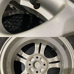 【TOYO GARIT GIZ 155/65R14】スタッドレス【ダイハツ 純正ホイール 14インチ 4本 4.5J4HPCD100+45】バリ溝 タント ムーヴ等　(MTC514)クレジットカード QRコード決済可能