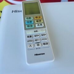 2021年製　美品　Hisense ハイセンス　ルームエアコン　HA-S22D-W ■6畳程度①