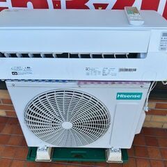 2021年製　美品　Hisense ハイセンス　ルームエアコン　HA-S22D-W ■6畳程度②