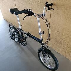 折り畳自転車　アルミフレーム16インチ7段変速(カスタム)(３ヶ...