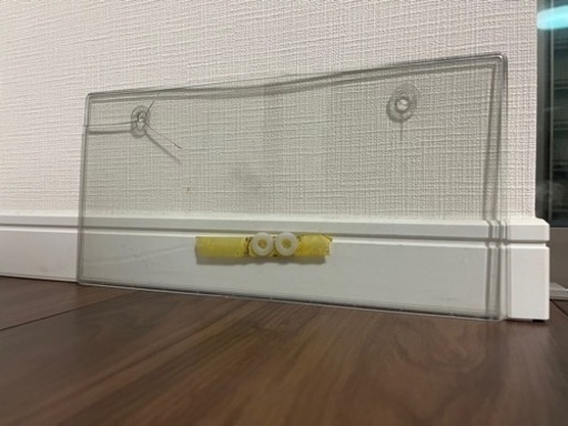 ナンバーカバーウィザードライトスモークライトグリーン
