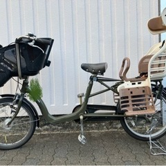 20インチ maruishi 子ども2人乗せ用自転車