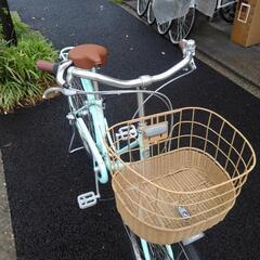 中古自転車３０３７　前後タイヤ新品！　ブリヂストン　カジュナ　CS63T　２６インチ　３段ギヤ　　LEDオートライト　　キッキーと音がならない後輪ローラーブレーキ