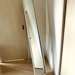 　スタンドミラー（white）　家具 ミラー/鏡