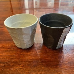 取引中【箱付き未使用】コップ 2セット 陶器