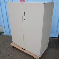 両開き書庫 ニューグレー 生興製 鍵無し・作成可能1100円/本