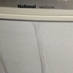 ナショナル冷凍庫　NR-FZ121W