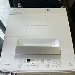東芝　全自動洗濯機　4.5kg AW-45GA2 2023年製